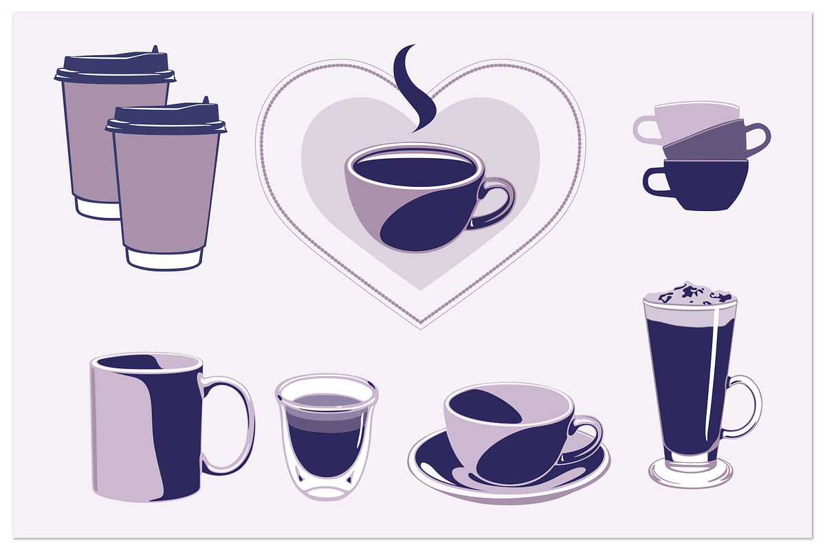 Coffee Lovers Pack, an Object Graphic by morninglight (Photo 3 of 3)