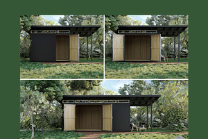 Modern Shed Plans - 8X12 10X12, 8X20