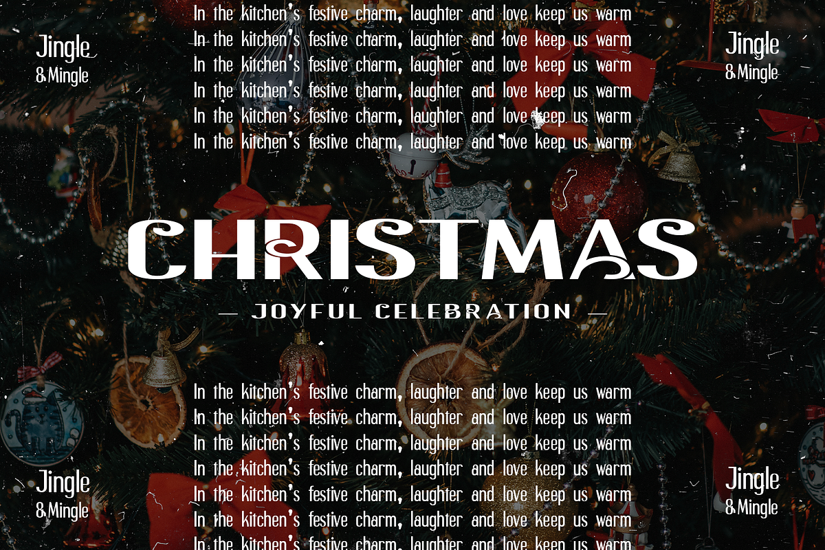 CF Jingle & Mingle - Decorative Sans, a Sans Serif Font by Indotype Foundry (Photo 4 of 10)