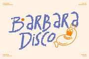 CS Barbara Disco, a Handwritten Font by Craft Supply Co. (Thumbnail 1 of 8)