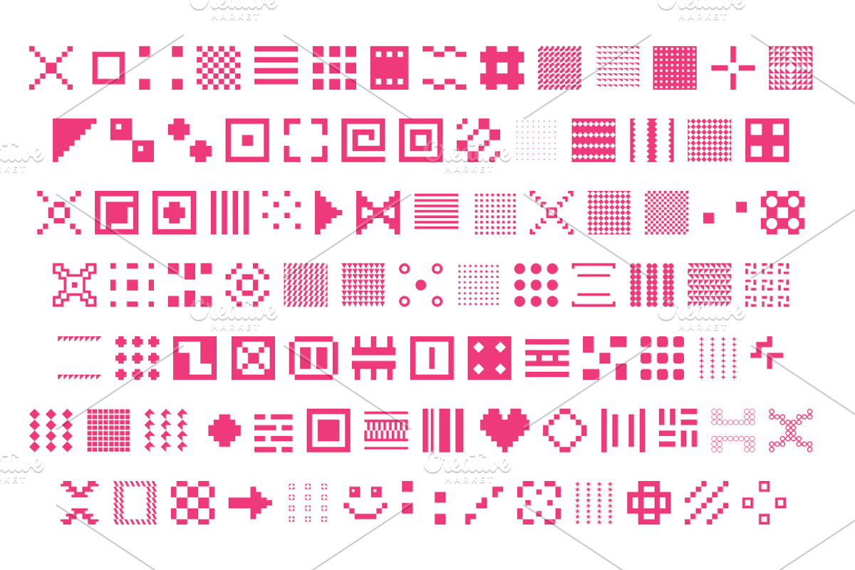 Pixel Patterns preview 2