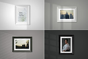 Photo Frame on Wall Mockup, a Product Mockup by Aurora Graphics (Thumbnail 1 of 7)