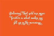 Brunela - Handrawn Calligraphy font, a Script Font by SHEILLA (Thumbnail 7 of 7)