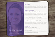 Landscape Resume Template, a Resume Template by Visual Impact (Thumbnail 4 of 4)