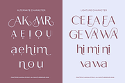 Amavera Modern Elegant Sans Font, a Sans Serif Font by Vadovastd (Thumbnail 6 of 9)