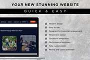 Premium Wix Template NGO / Charity, a Wix Template by bitemarketing (Thumbnail 3 of 8)