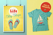 30 Colourful Summer Vector Objects, an Object Graphic by nordicworker (Thumbnail 4 of 4)