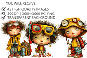 Quirky Tourist Boy Clipart, an Illustration by Pixels.Craft (Thumbnail 2 of 5)