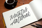 Destroit | Hand Brush Texture, a Script Font by Muntab_Art (Thumbnail 6 of 10)
