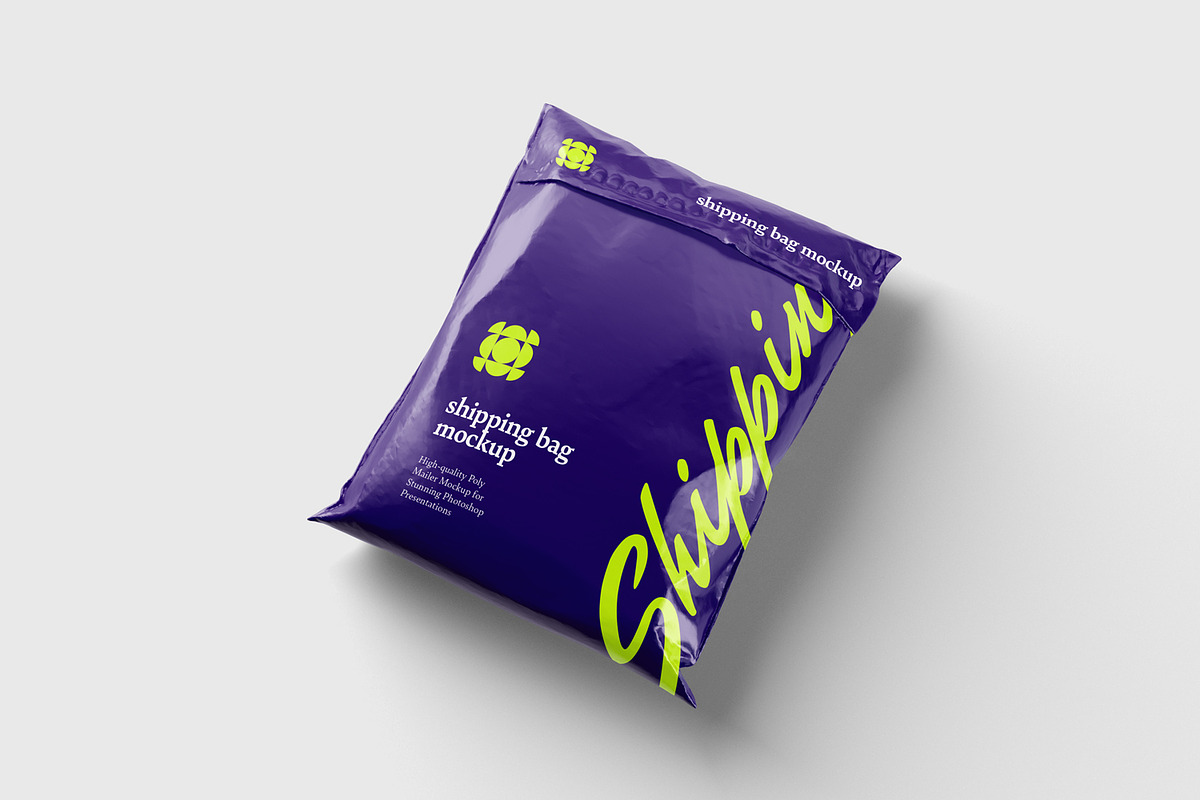 Shipping Bag Mockups, a Mockup by artimasa (Photo 5 of 5)