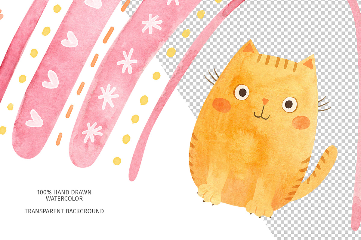 Pink Halloween Clipart & Patterns, a Decorative Illustration by Valin Malin (Photo 3 of 14)