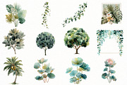 Watercolor Cute Baby Safari Animals, an Illustration by Designworld (Thumbnail 6 of 8)