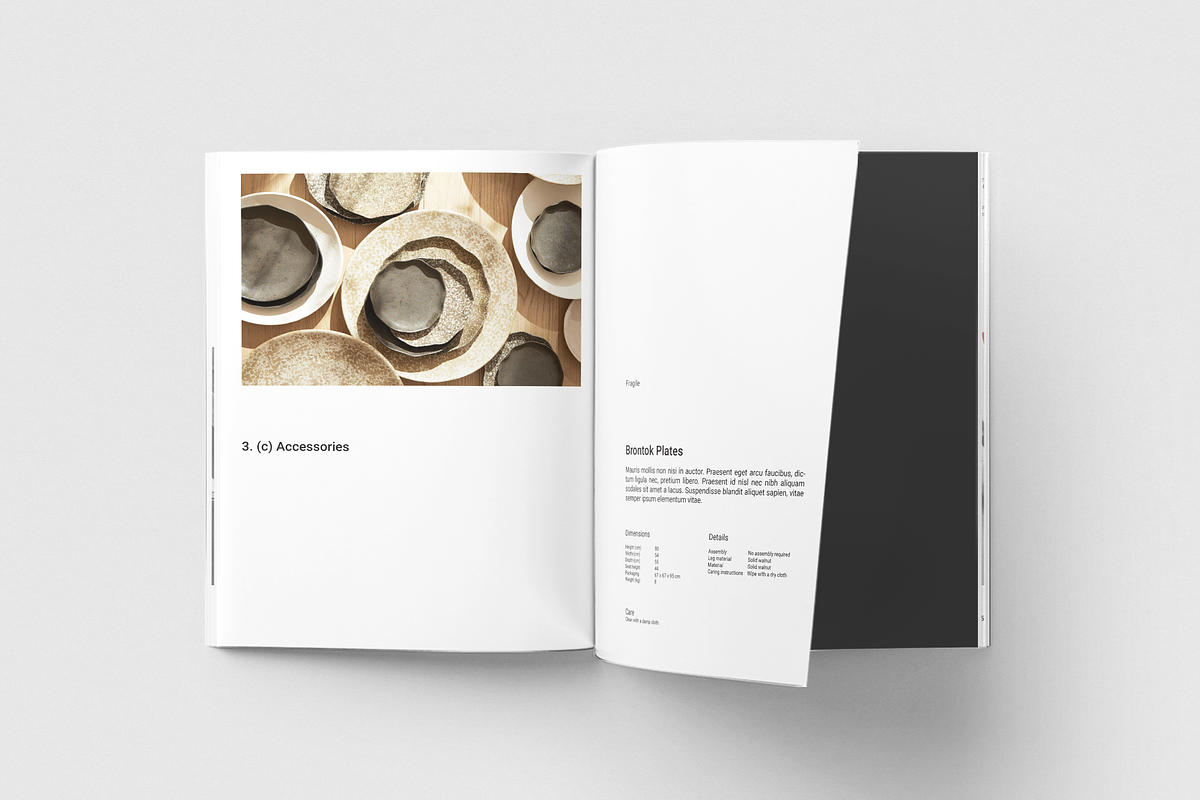 Furniture Catalog, a Brochure Template by silukEight (Photo 16 of 21)