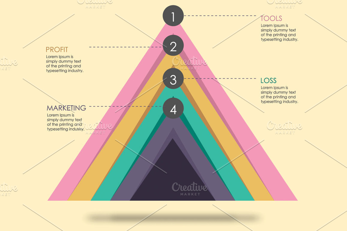 Pyramid Infographics, a Templates & Theme by InnovativeDesign (Photo 5 of 5)