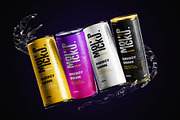 Energy Drink Can Mockup, a Packaging Mockup by Artnivora.Std (Thumbnail 1 of 5)