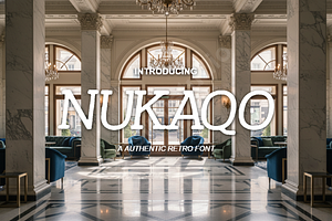 Nukaqo - Elegant Minimalist Serif Fo, a Symbol Font by Astuti Studio