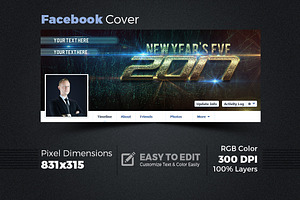 Facebook Timeline Cover 2018, a Websites & App Template by artico