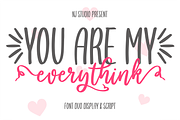 you are my everythink, a Script Font by N (Thumbnail 1 of 12)