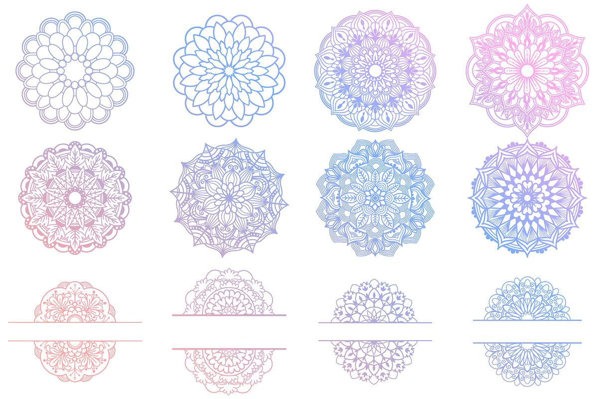 Mandala Bundle- 40 hand-drawn item, an Object Graphic by TatianaCociorva (Photo 4 of 9)