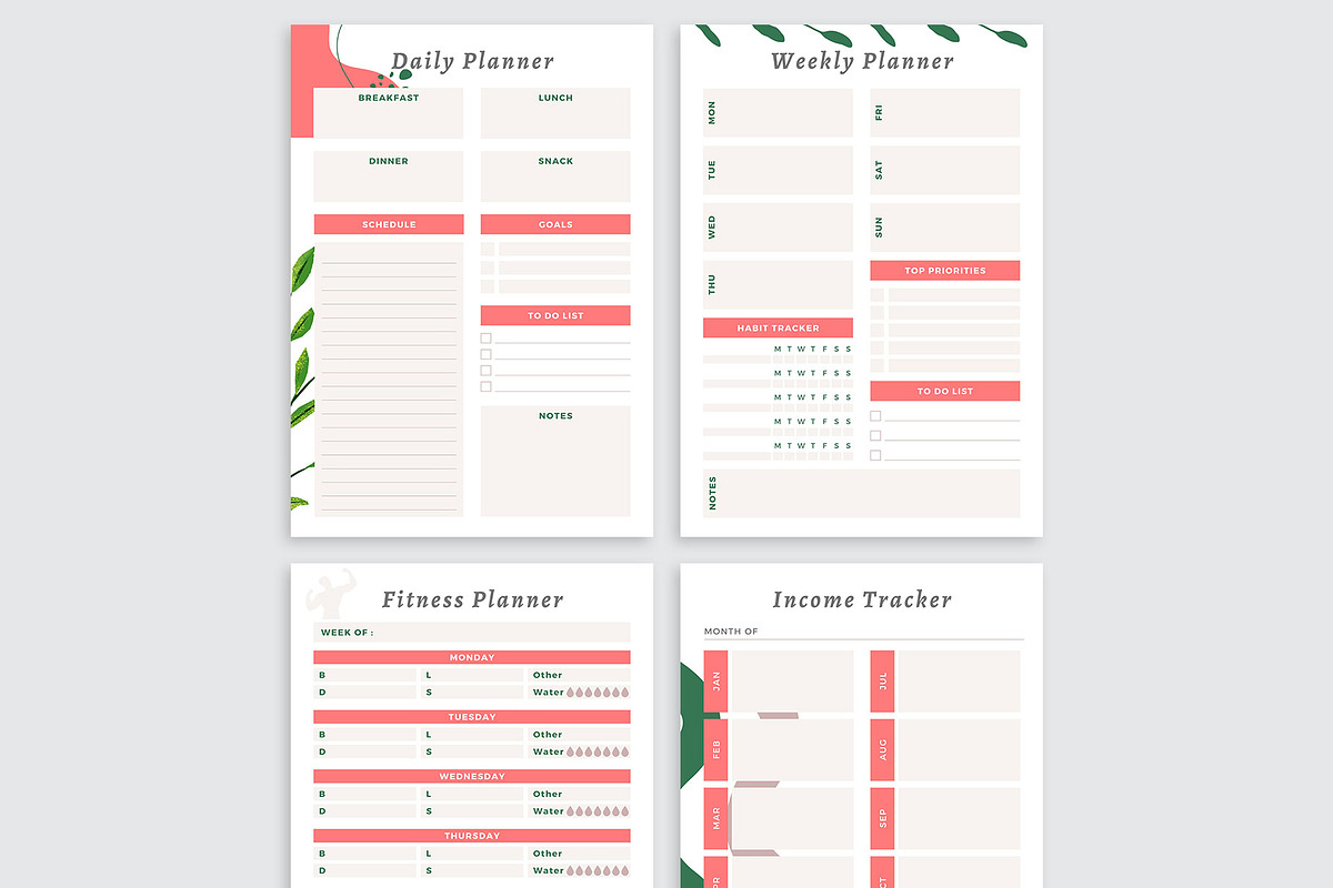 Ultimate Canva Planner, a Stationery Template by MNT-Creator (Photo 3 of 11)