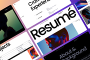 Designer Resume & Portfolio, a Presentation Template by BrandKit (Thumbnail 3 of 5)