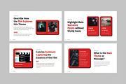 Film Movie Deck Keynote Templates, a Presentation Template by Fit-tee (Thumbnail 3 of 4)