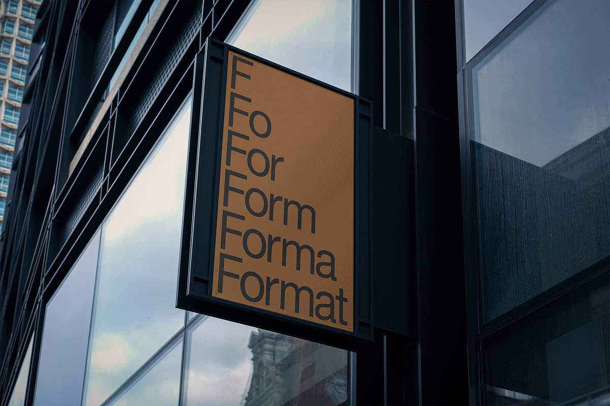 FORMAT B2 SIGNAGE 02, a Product Mockup by Format Mockups (Photo 4 of 6)