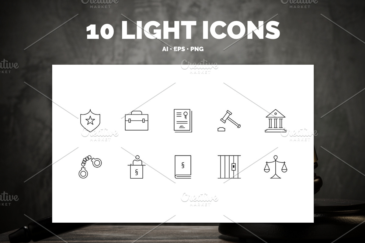 Premium »Lawyer« Icons, an Icon by IconUncle (Photo 4 of 4)