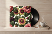 Vintage floral patterns a seamless, a Pattern Graphic by AlexZeL (Thumbnail 4 of 9)