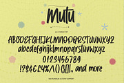 Mutu – Brush Font With Ligatures, a Handwritten Font by Gassstype (Thumbnail 6 of 8)