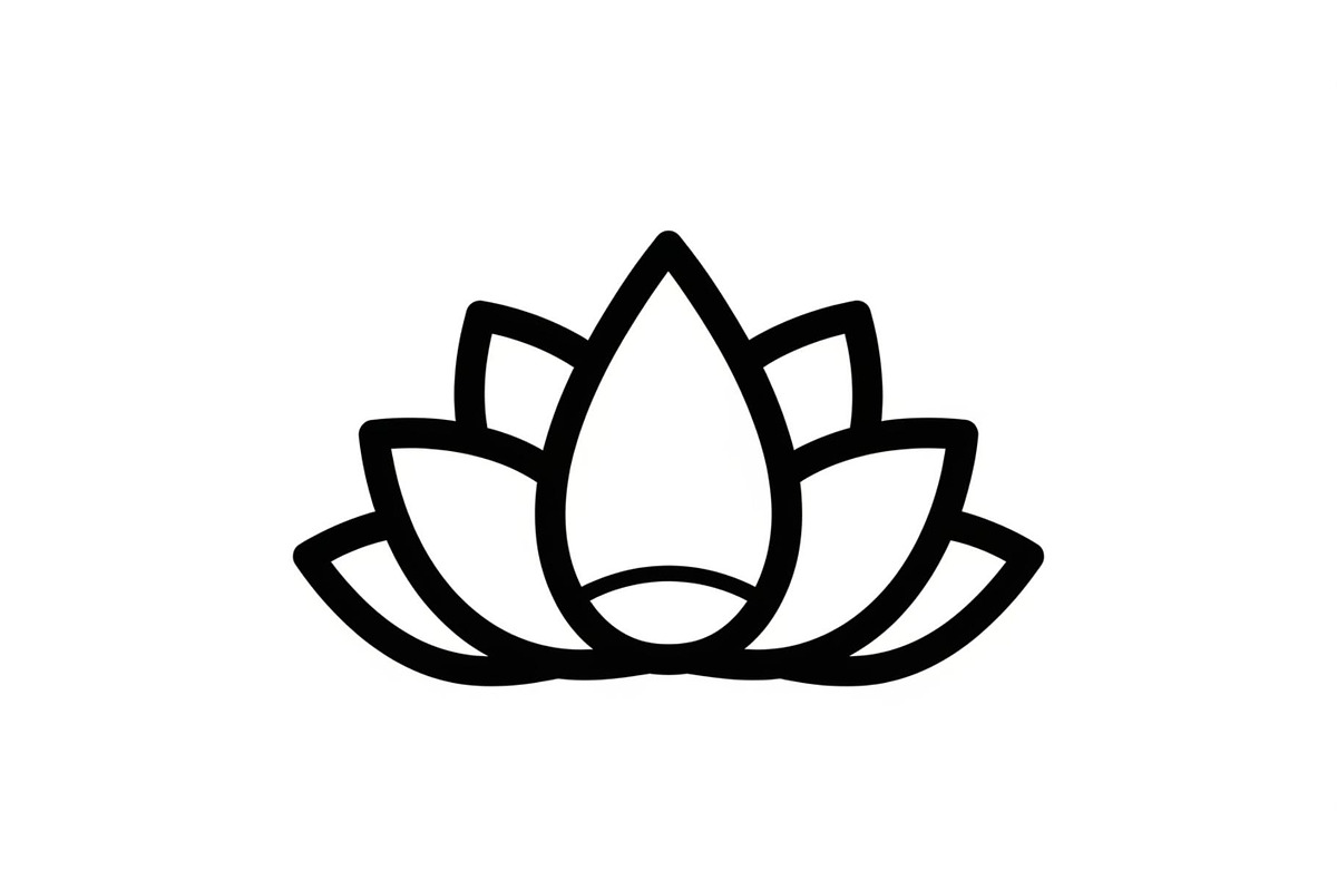 Lotus Flower Silhouette Vector Bundl, an Illustration by Creativeshirt (Photo 19 of 51)