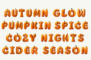 Pumpkin, a Symbol Font by Loudoun Design Co. (Thumbnail 5 of 6)