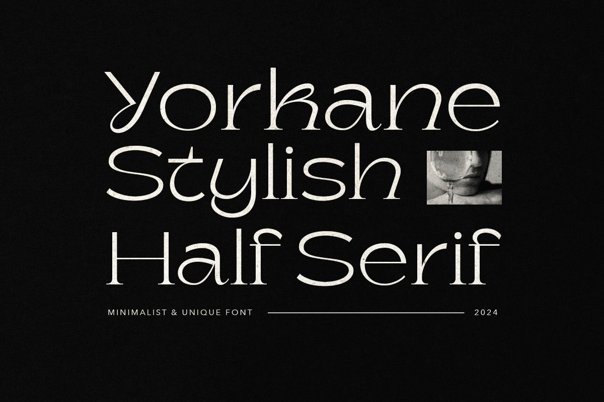 Yorkane - Stylish Half Serif, a Serif Font by Sarid Ezra (Photo 11 of 11)