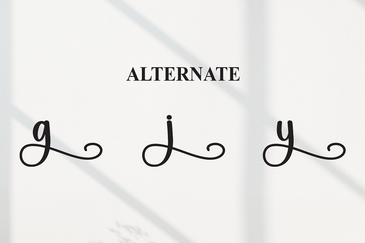Bayside | Script Font, a Handwritten Font by Scratchones (Photo 8 of 9)