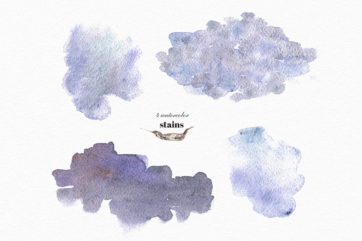 Mystical Wilds. Watercolor set., an Object Graphic by Dinkoobraz (Photo 10 of 10)