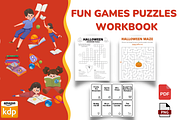 Fun Games Puzzles Activity Workbook, a Templates & Theme by Premium Digital Templates (Thumbnail 3 of 3)