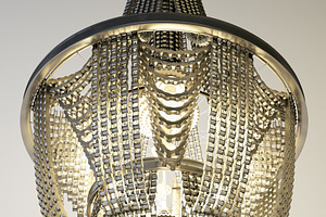 Bike Chains Chandelier