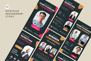 Webinar Instagram Story Post, a Social Media Template by Pixelpick