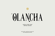 ED Olancha - Display Serif, a Serif Font by Emyself Design (Thumbnail 1 of 12)