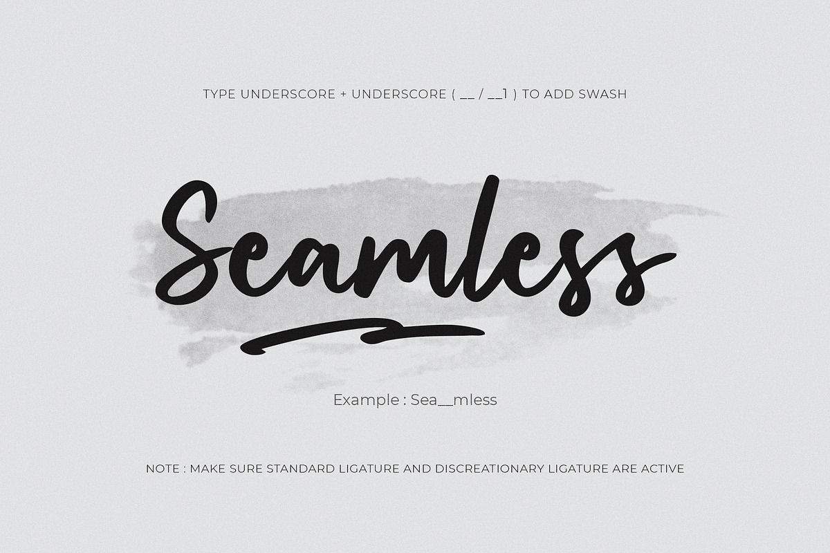 Thessallone - A Handwritten Script, a Handwritten Font by Wacaksara Co. (Photo 8 of 8)