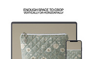 Quilted Cosmetic Bag Mockup PSD, a Household Mockup by 1001 mockups (Thumbnail 5 of 10)