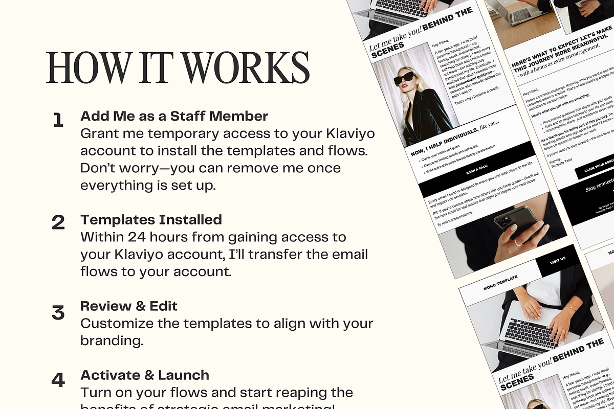 Klaviyo Email Template Flows preview 6