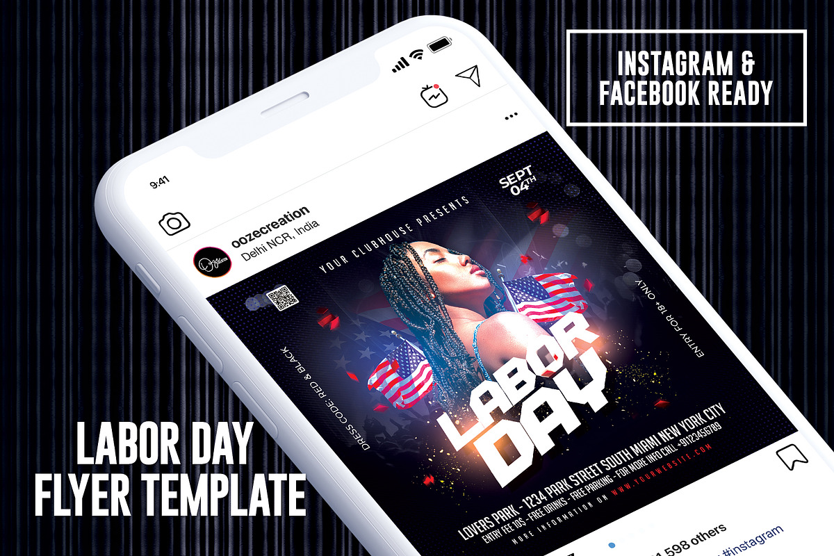 Labor Day Flyer, a Templates & Theme by MithilaCreation (Photo 4 of 6)
