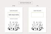 COLLECTION OF ROMANTIC INVITATIONS, an Invitation Template by OlgaAlekseenko (Thumbnail 3 of 3)