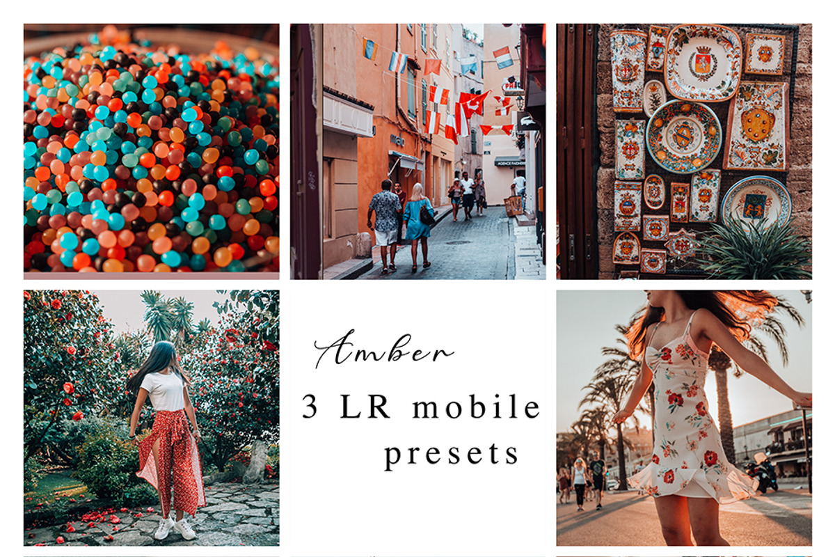 AMBER LIGHTROOM MOBILE PRESET