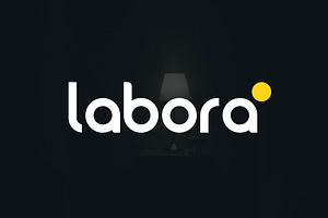 Labora Sans Serif Font, a Sans Serif Font by Artiveko