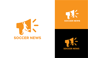 Soccer News Logo, a Branding & Logo Template by zaqilogo
