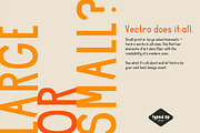 Vectro  |  Modern Deco Sans Font, a Sans Serif Font by Typed Up Studio (Thumbnail 7 of 11)