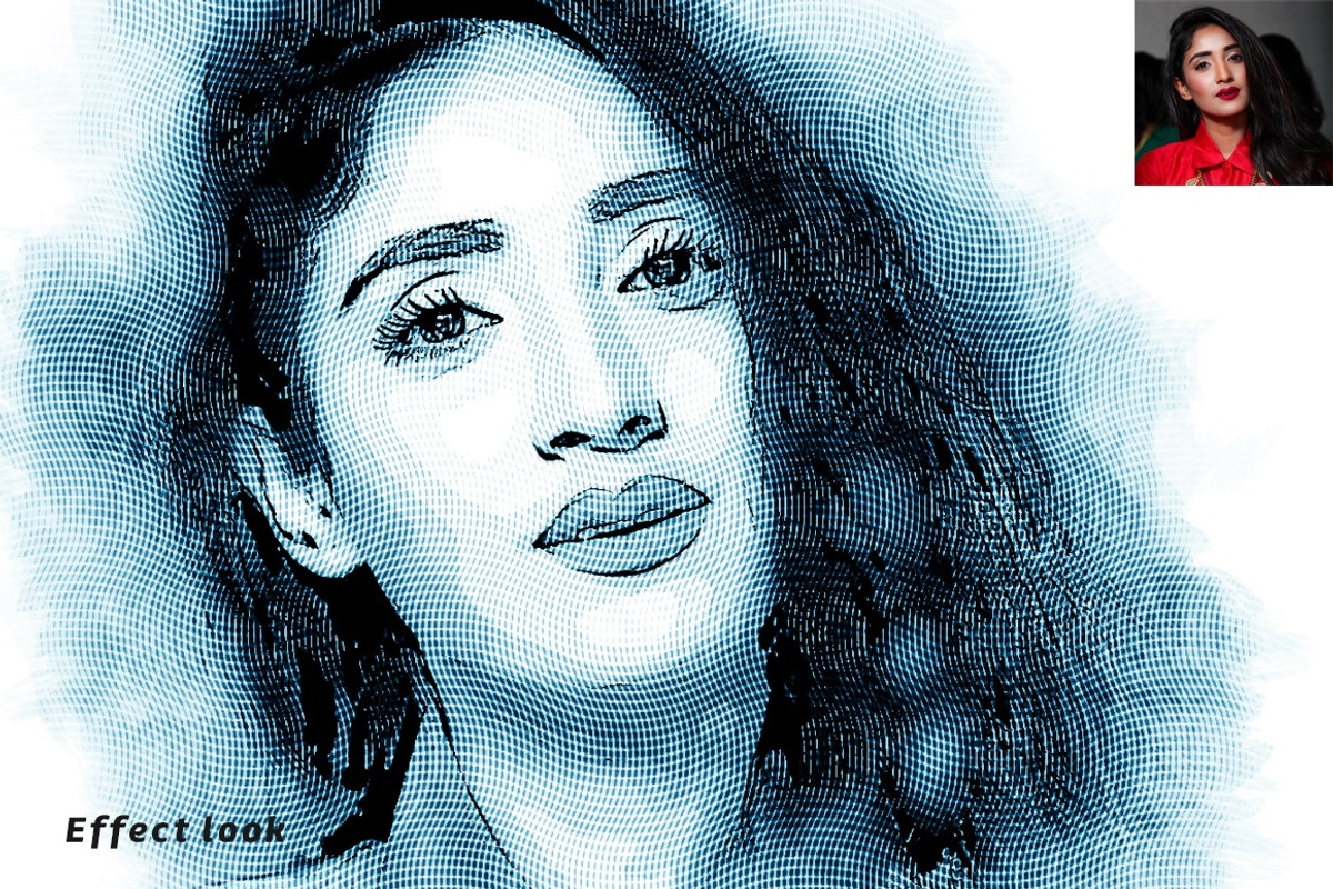 Illustration Photoshop Action, an Action Add-On by MRI STUDIO (Photo 4 of 11)