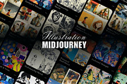 Midjourney Illustration Prompt Guide, a Decorative Illustration by Artimind Studio (Thumbnail 1 of 8)
